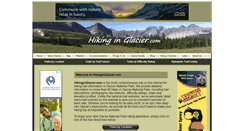 Desktop Screenshot of hikinginglacier.com